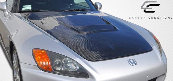 2000-2009 Honda S2000 Carbon Creations A-Sport Carbon Fiber Hood - Image 2