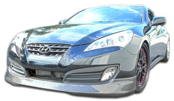 2010-2012 Hyundai Genesis Carbon Creations MS-R Carbon Fiber Front Lip - Image 1