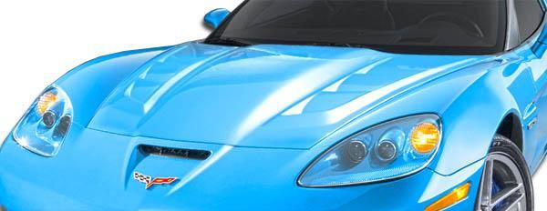 2005-2013 Chevrolet Corvette Duraflex H-Design Hood - Image 1