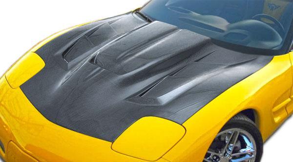 1997-2004 Chevrolet Corvette Carbon Creations ZR Edition 2 Carbon Fiber Hood - Image 1