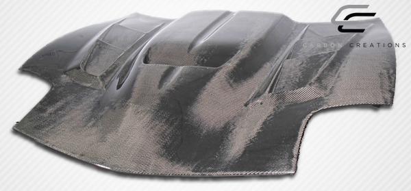 1997-2004 Chevrolet Corvette Carbon Creations ZR Edition 2 Carbon Fiber Hood - Image 4
