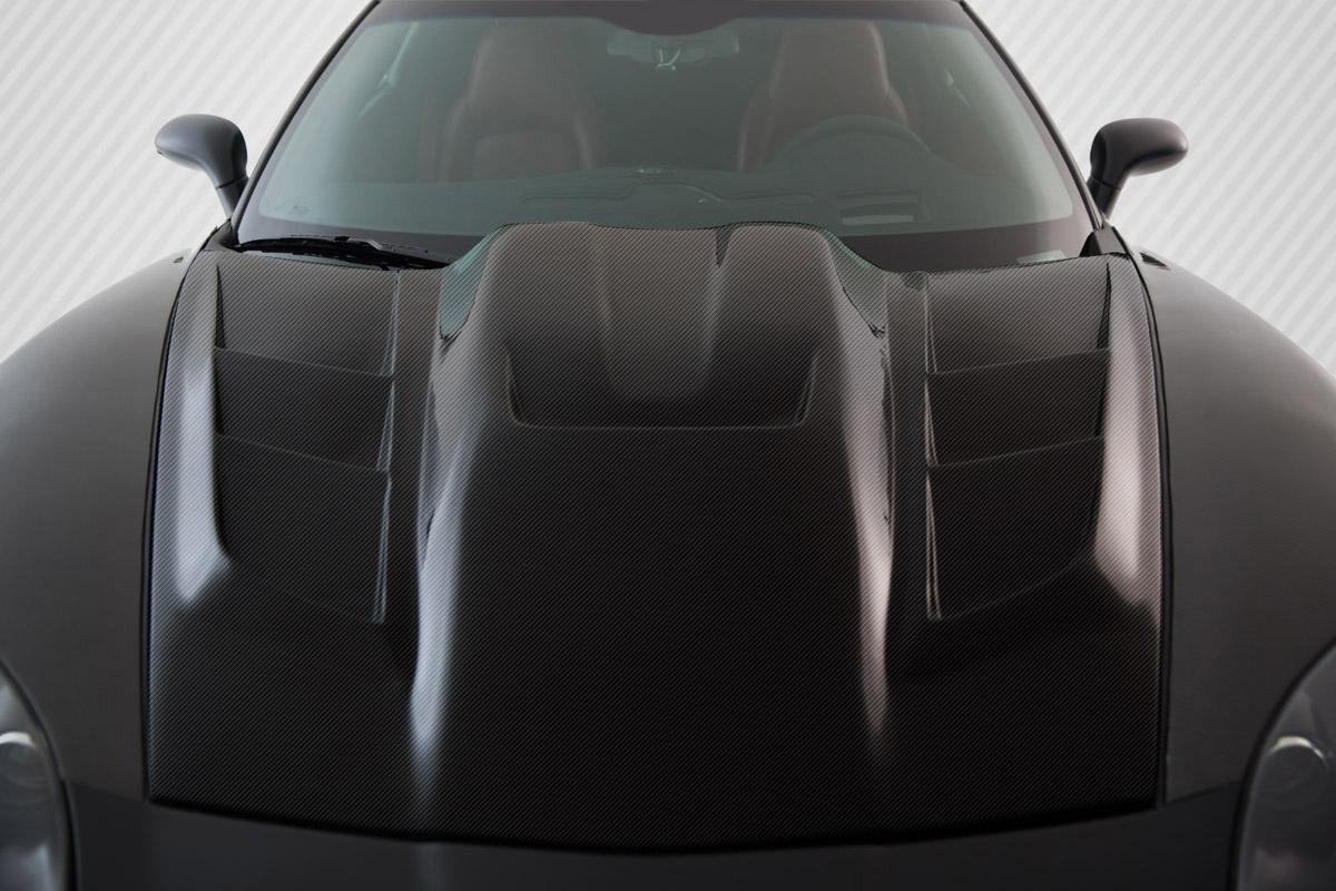 2005-2013 Chevrolet Corvette Carbon Creations ZR Edition 2 Carbon Fiber Hood - Image 1