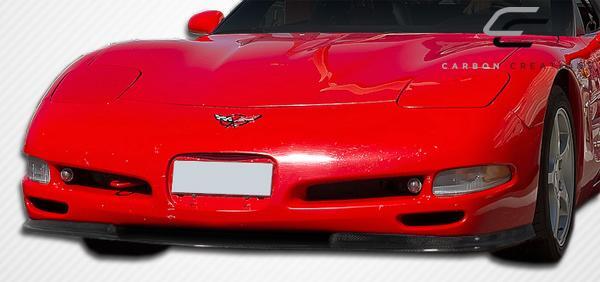 1997-2004 Chevrolet Corvette Carbon Creations Vortex Carbon Fiber Front Lip - Image 2