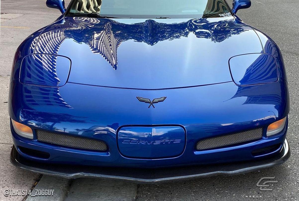 1997-2004 Chevrolet Corvette Carbon Creations C5R Carbon Fiber Front Lip - Image 2