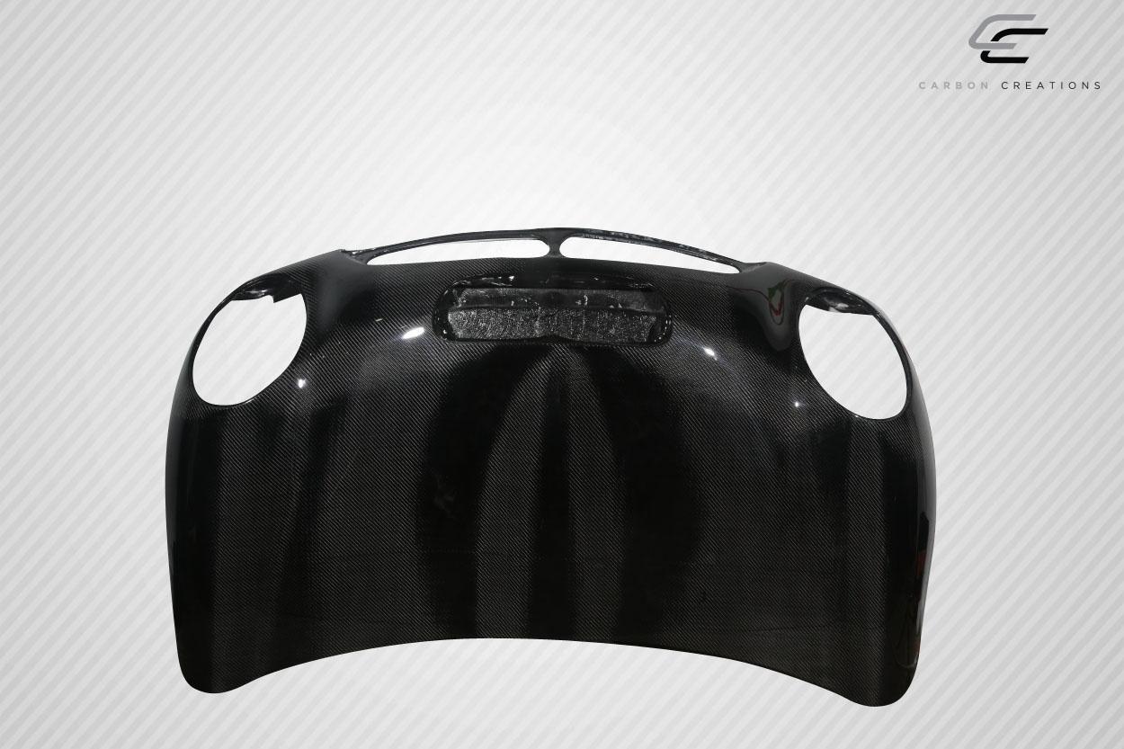 2002-2006 MINI Cooper Carbon Creations OEM Look Carbon Fiber Hood - Image 3