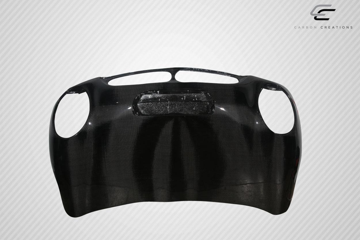 2002-2006 MINI Cooper Carbon Creations OEM Look Carbon Fiber Hood - Image 4