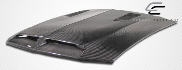 2005-2009 Ford Mustang Carbon Creations GT500 Carbon Fiber Hood - Image 4