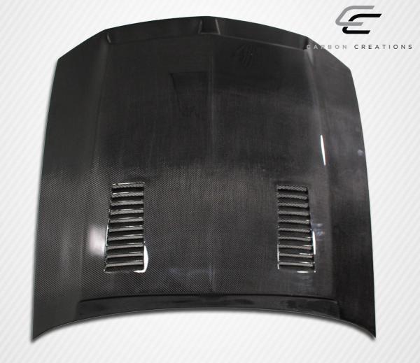 2005-2009 Ford Mustang Carbon Creations GT500 Carbon Fiber Hood - Image 7