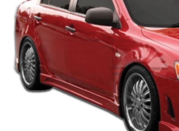 2008-2017 Mitsubishi Lancer Duraflex C-1 Side Skirts - Image 1