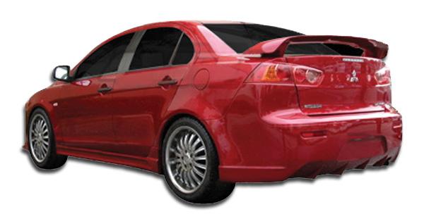 2008-2017 Mitsubishi Lancer Duraflex C-1 Rear Bumper - Image 1