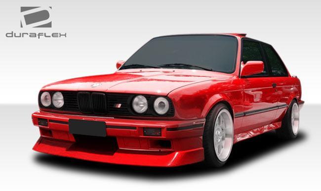 1984-1991 BMW 3 Series Duraflex Evo Look Front Bumper - Image 2