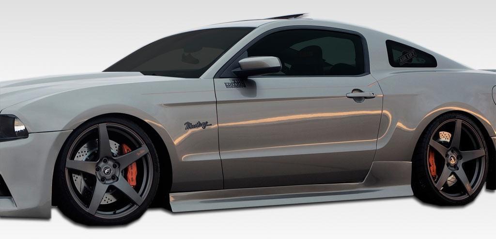 2005-2014 Ford Mustang Duraflex Tjin Side Skirts - Image 1