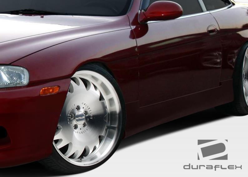 1992-2000 Lexus SC Duraflex O-Design Side Skirts - Image 2