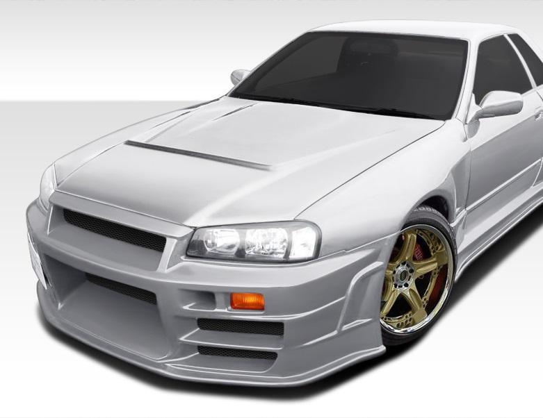 1989-1994 Nissan Skyline Duraflex R324 Conversion Front Bumper - Image 1