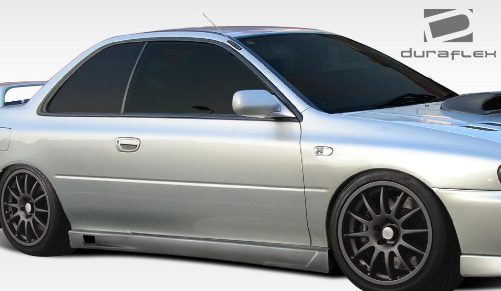 1993-2001 Subaru Impreza Duraflex I-Design 2 Side Skirts - Image 2
