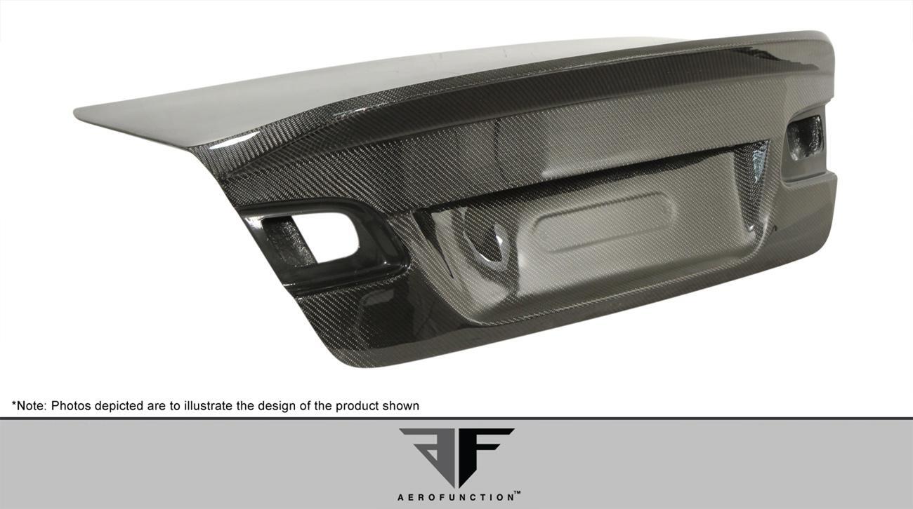 2007-2013 BMW 3 Series Aero Function AF-1 Carbon Fiber Trunk - Image 3