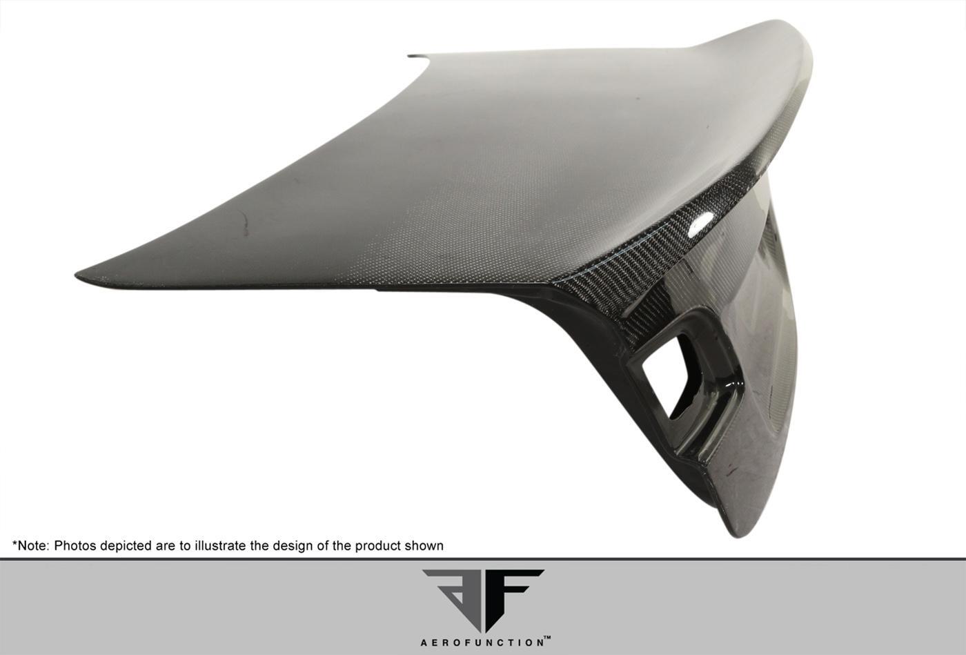 2007-2013 BMW 3 Series Aero Function AF-1 Carbon Fiber Trunk - Image 4