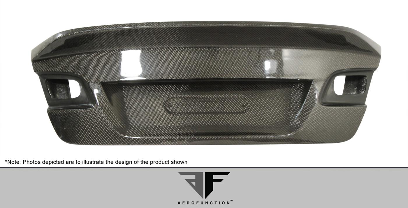 2007-2013 BMW 3 Series Aero Function AF-1 Carbon Fiber Trunk - Image 5