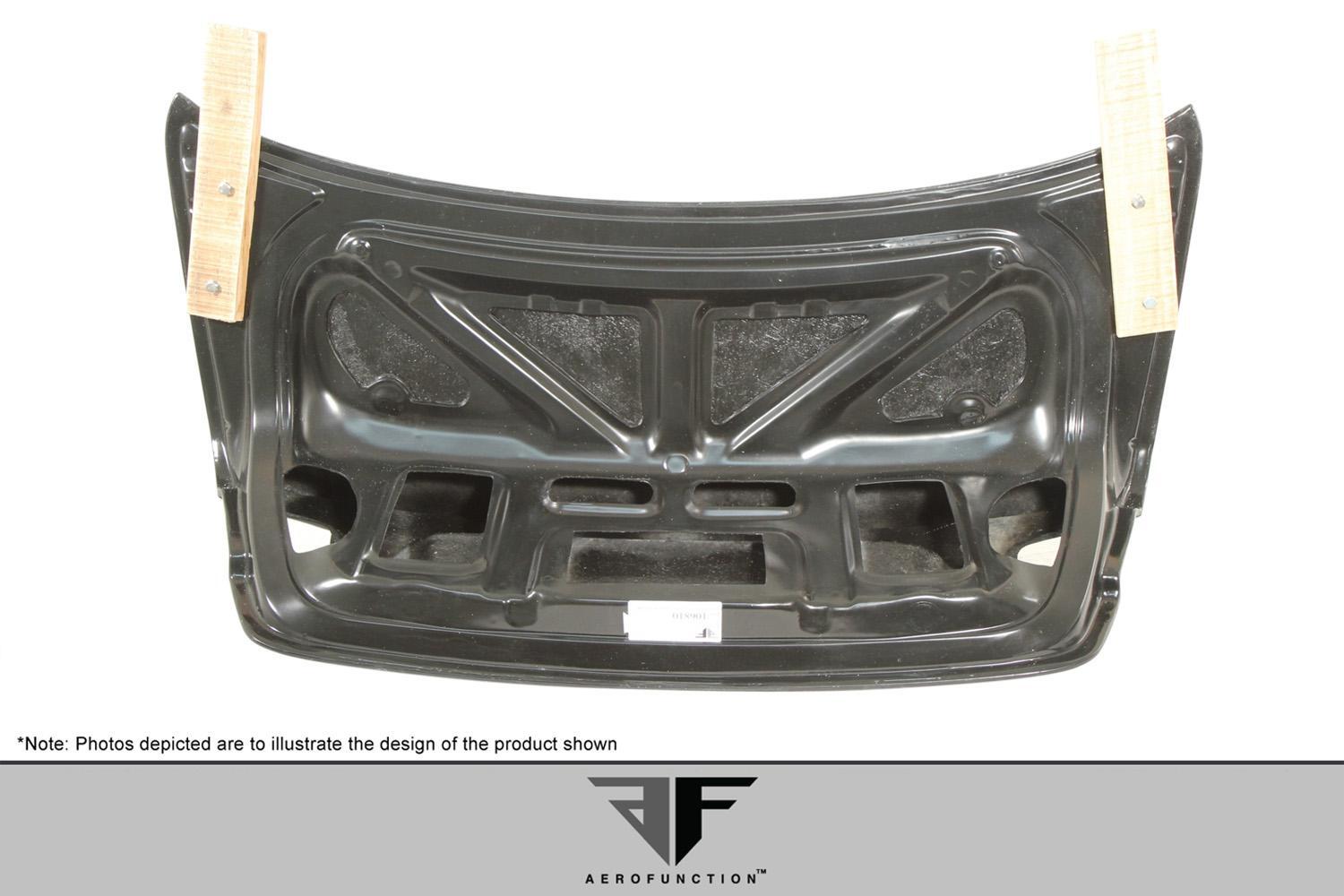2007-2013 BMW 3 Series Aero Function AF-1 Carbon Fiber Trunk - Image 6