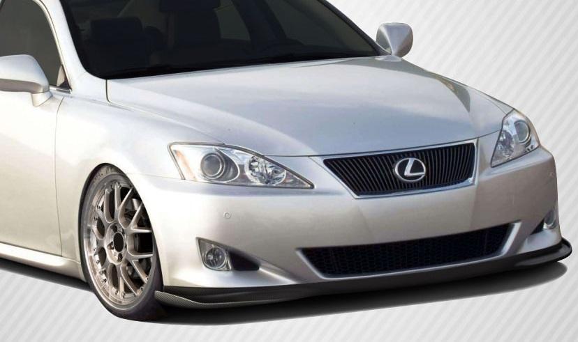 2006-2008 Lexus IS Carbon Creations VIP Carbon Fiber Front Lip - Image 1
