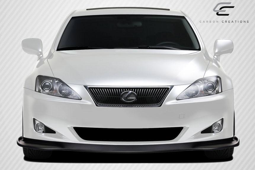 2006-2008 Lexus IS Carbon Creations VIP Carbon Fiber Front Lip - Image 2