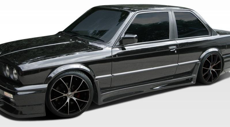 1984-1991 BMW 3 Series Duraflex GT-S Side Skirts - Image 1