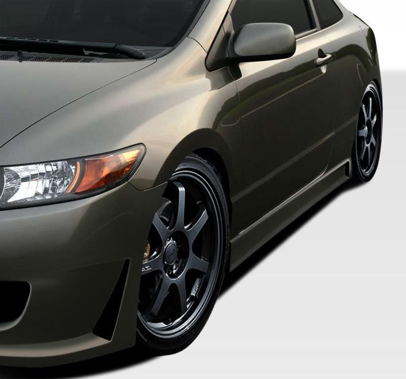 2006-2011 Honda Civic Duraflex B-2 Side Skirts - Image 1