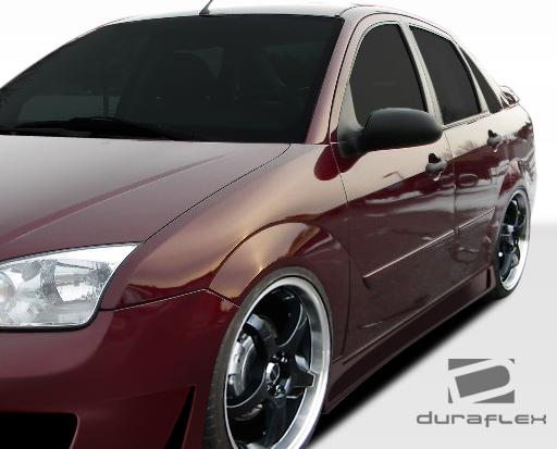 2000-2007 Ford Focus Duraflex B-2 Side Skirts - Image 3