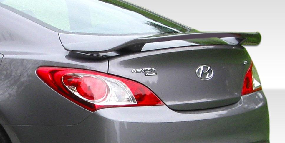 2010-2016 Hyundai Genesis Duraflex Track Look Rear Wing - Image 1