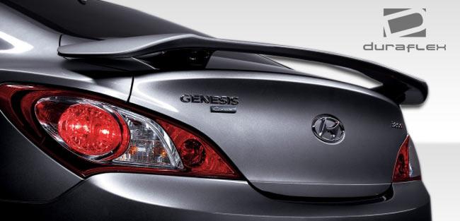 2010-2016 Hyundai Genesis Duraflex Track Look Rear Wing - Image 4