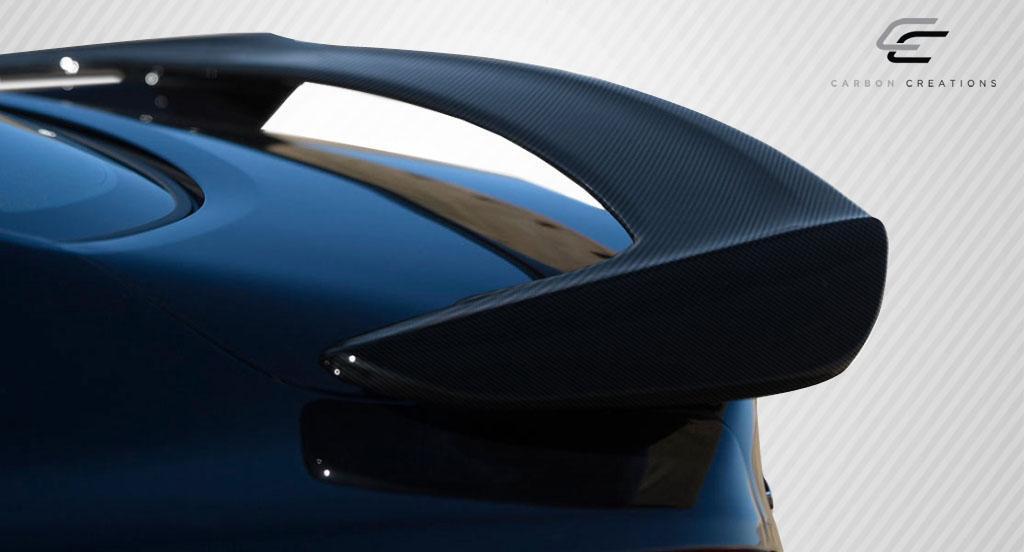 2010-2016 Hyundai Genesis Carbon Creations Track Look Carbon Fiber Rear Wing - Image 2
