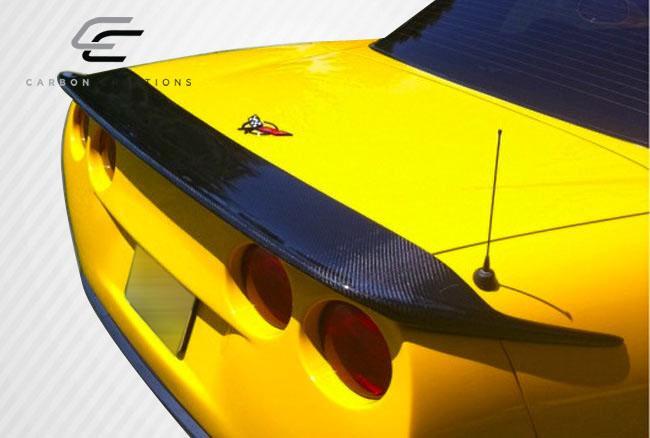 1997-2004 Chevrolet Corvette Carbon Creations CV-G Carbon Fiber Rear Wing - Image 7