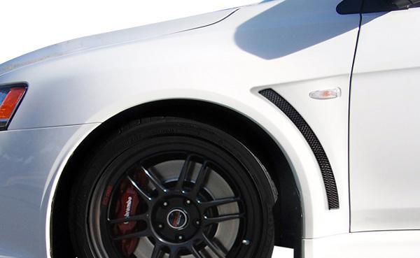 2008-2017 Mitsubishi Lancer Duraflex Evo X Look Fender - Image 1