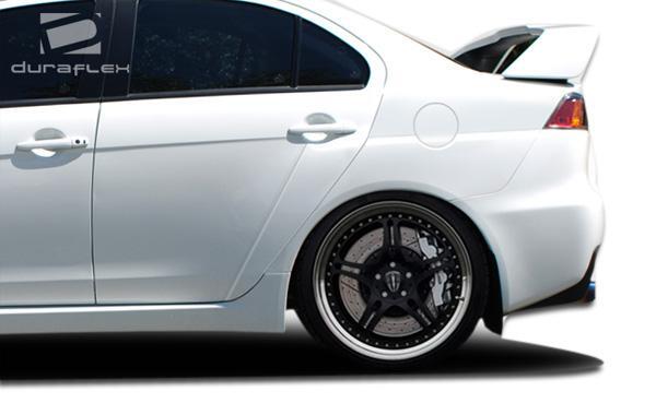 2008-2017 Mitsubishi Lancer Duraflex Evo X Look Fender - Image 1