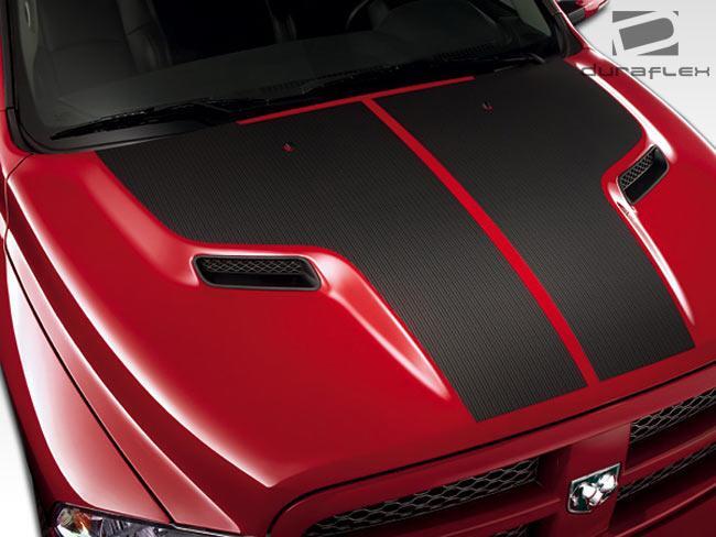 2009-2018 Dodge Ram Duraflex MP-R Hood - Image 2