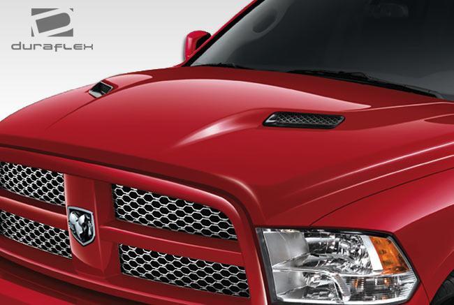 2009-2018 Dodge Ram Duraflex MP-R Hood - Image 3