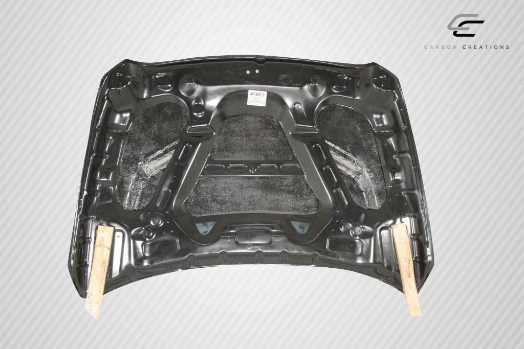 2009-2018 Dodge Ram Carbon Creations MP-R Carbon Fiber Hood - Image 3