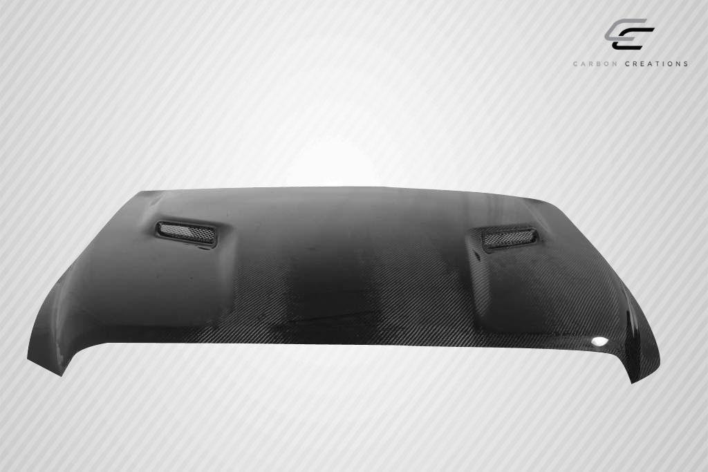 2009-2018 Dodge Ram Carbon Creations MP-R Carbon Fiber Hood - Image 6