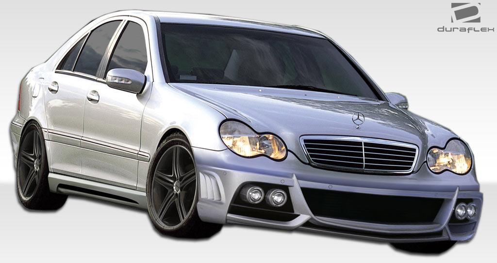 2001-2007 Mercedes C Class Duraflex W-1 Front Bumper - Image 2