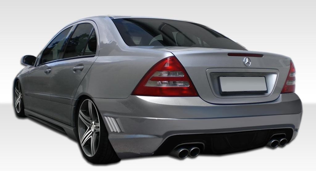 2001-2007 Mercedes C Class Duraflex W-1 Rear Bumper - Image 1