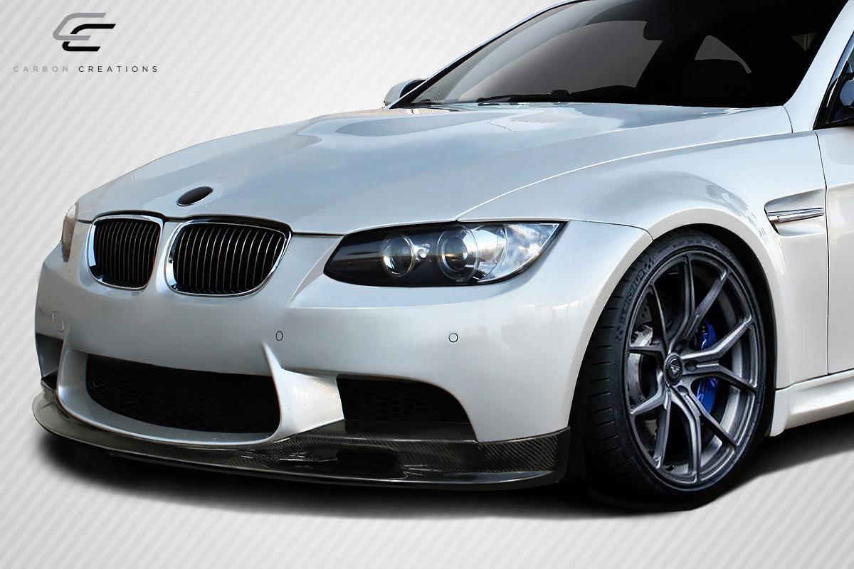2008-2013 BMW M3 Carbon Creations T-Design Carbon Fiber Front Lip - Image 2