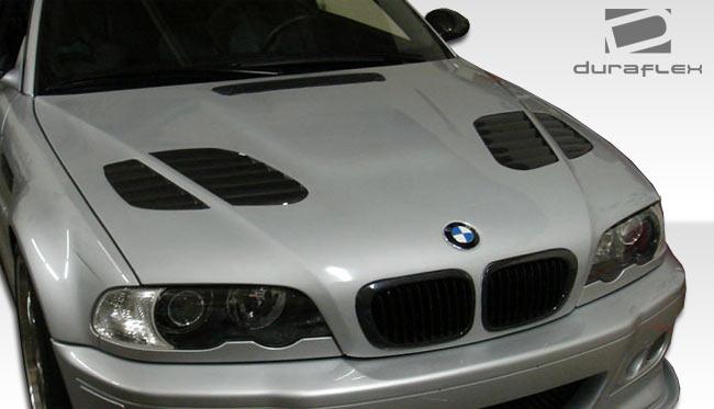 2000-2003 BMW 3 Series Duraflex GTR Hood - Image 2