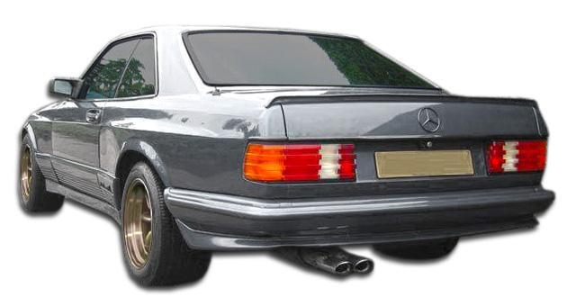 1981-1991 Mercedes S Class Duraflex AMG Look Rear Bumper - Image 1