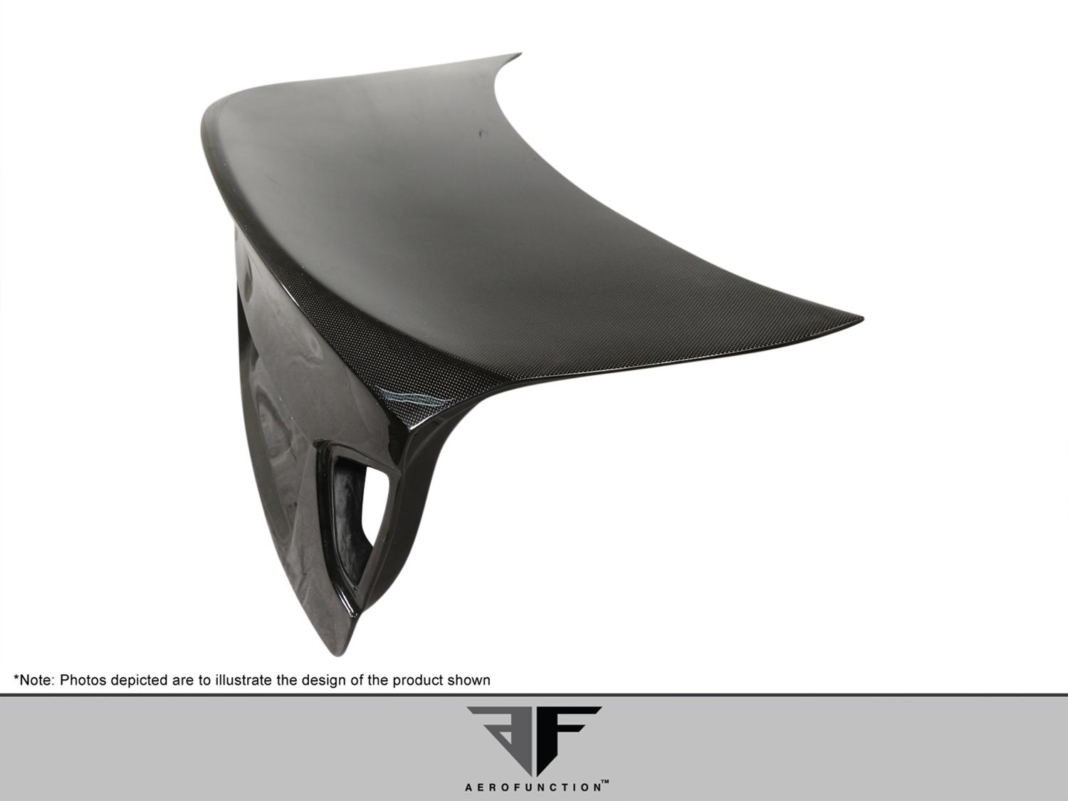 2006-2008 BMW 3 Series Aero Function AF-1 Carbon Fiber Trunk - Image 3