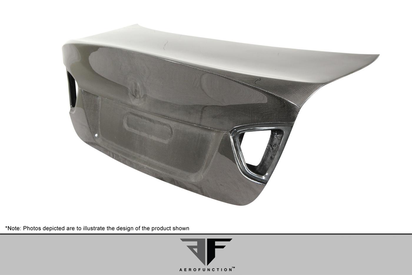 2006-2008 BMW 3 Series Aero Function AF-1 Carbon Fiber Trunk - Image 4