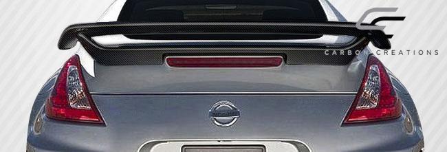 2009-2020 Nissan 370Z Carbon Creations N-2 Carbon Fiber Rear Wing - Image 2