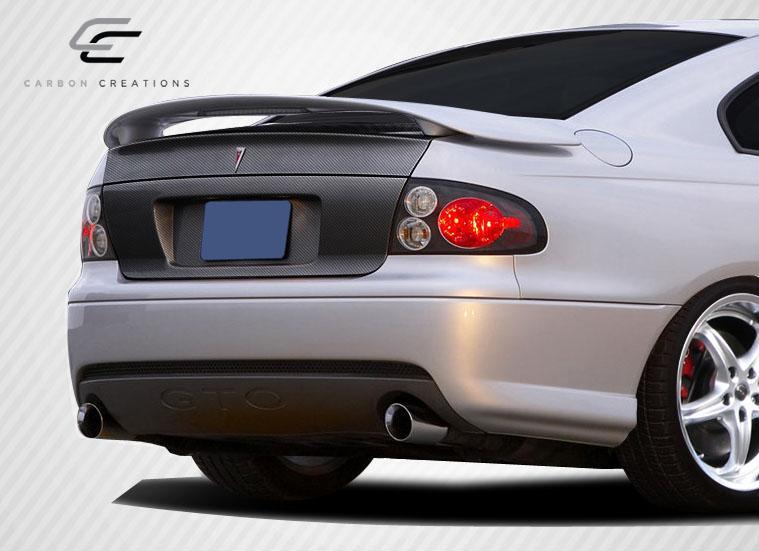 2004-2006 Pontiac GTO Carbon Creations OEM Look Carbon Fiber Trunk - Image 3