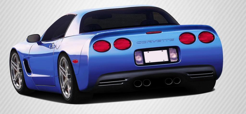 1997-2004 Chevrolet Corvette Carbon Creations SP-R Carbon Fiber Rear Bumper - Image 1