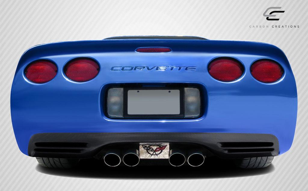 1997-2004 Chevrolet Corvette Carbon Creations SP-R Carbon Fiber Rear Bumper - Image 2
