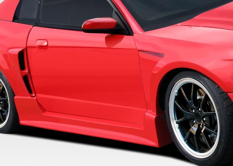 1999-2004 Ford Mustang Duraflex CBR500 Side Skirts - Image 1
